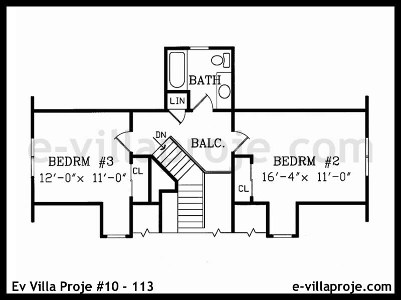 Model 10-113 — 152 m², 2 storeys thumbnail 3