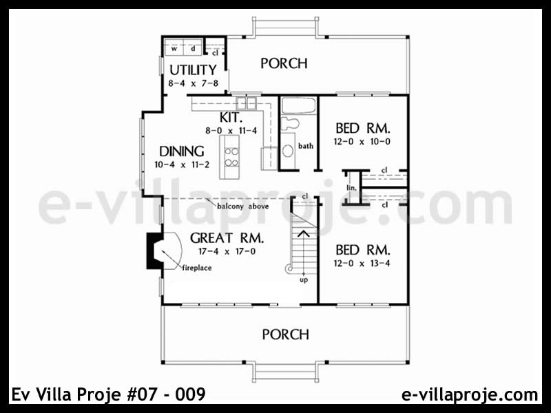 Model 07-009 — 152 m², 2 storeys thumbnail 2