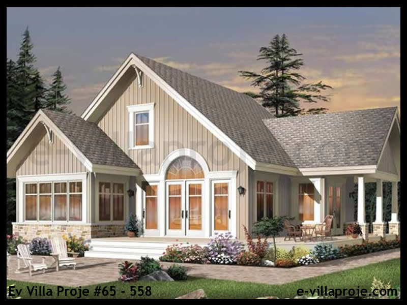 Model 65-558 — 152 m², 2 storeys - 65-558
