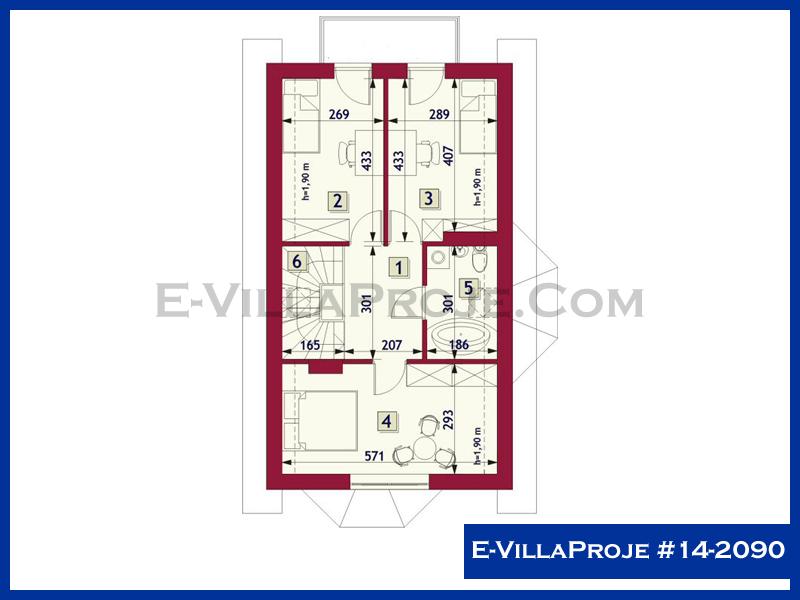 Model 14-2090 — 152 m², 2 storeys thumbnail 3
