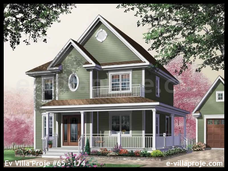 Model 65-174 — 152 m², 2 storeys - 65-174