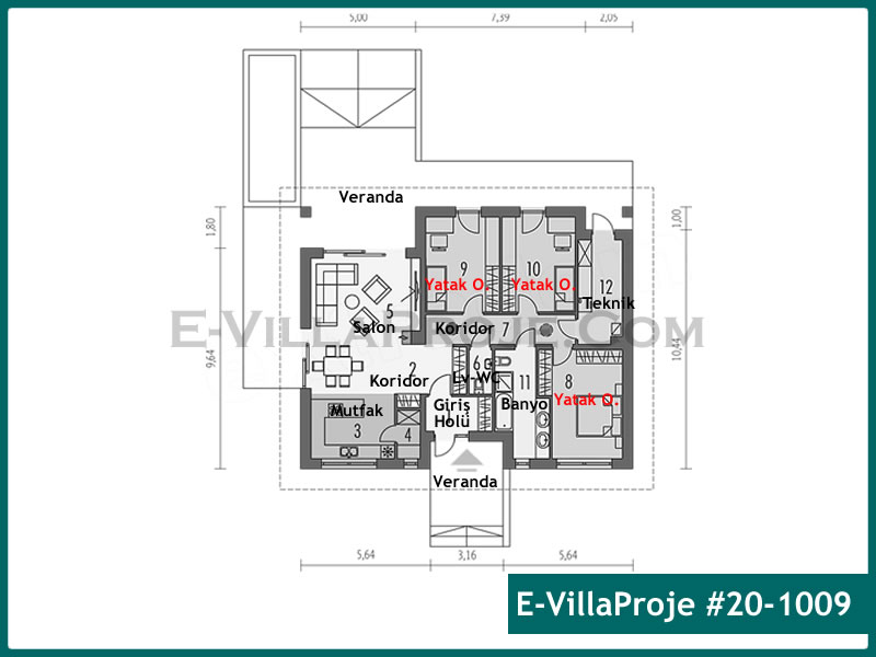 Model 20-1009 — 152 m², 1 storey thumbnail 2