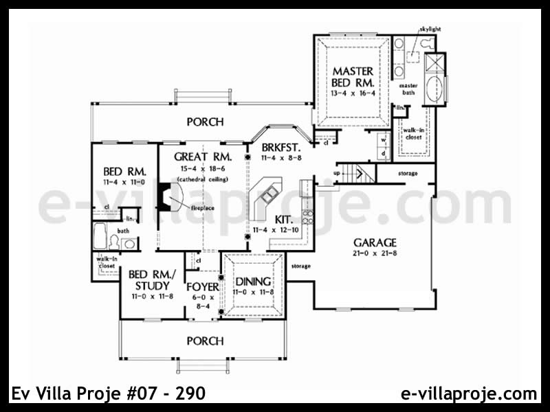 Model 07-290 — 152 m², 1 storey thumbnail 2