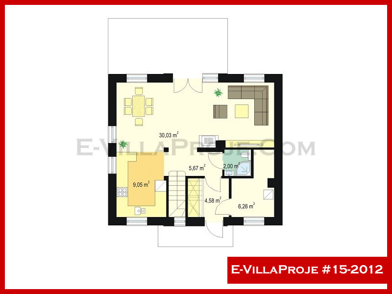 Model 15-2012 — 154 m², 2 storeys thumbnail 2