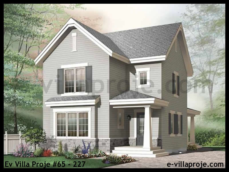 Model 65-227 — 154 m², 2 storeys - 65-227