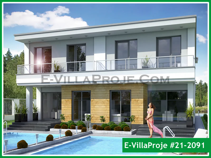 Model 21-2091 — 154 m², 2 storeys - 21-2091