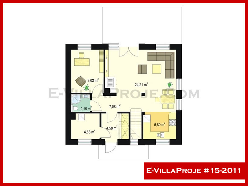Model 15-2011 — 154 m², 2 storeys thumbnail 2