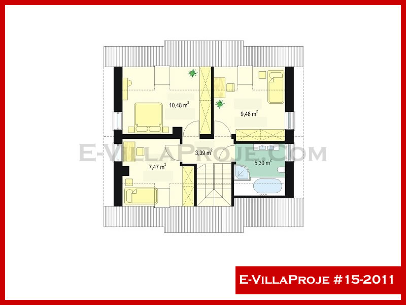 Model 15-2011 — 154 m², 2 storeys thumbnail 3