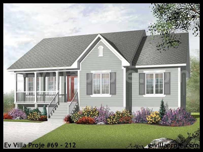 Model 69-212 — 154 m², 1 storey - 69-212