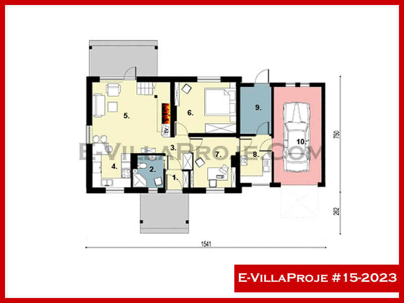 Model 15-2023 — 155 m², 2 storeys thumbnail 2