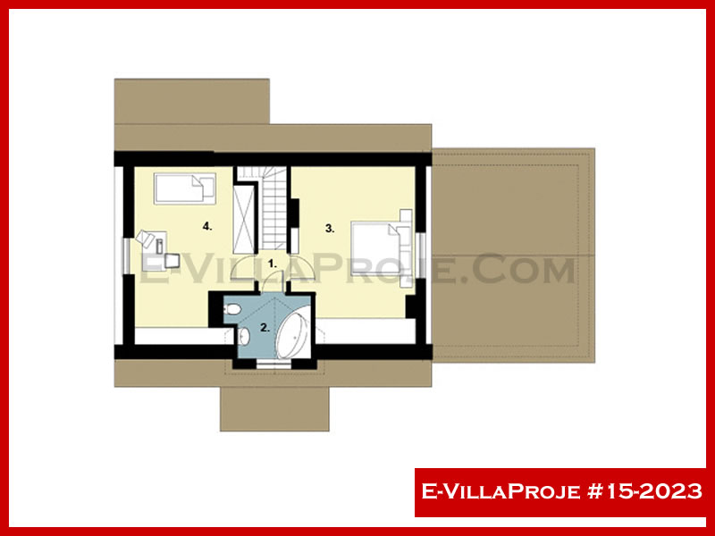 Model 15-2023 — 155 m², 2 storeys thumbnail 3
