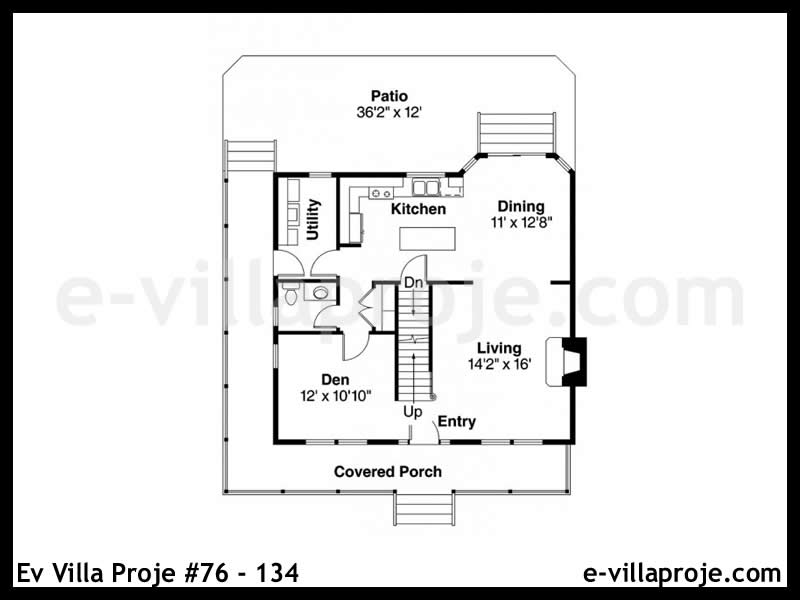 Model 76-134 — 156 m², 2 storeys thumbnail 2