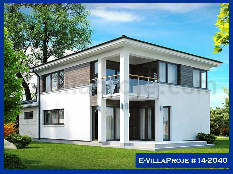 Model 14-2040 — 156 m², 2 storeys - 14-2040