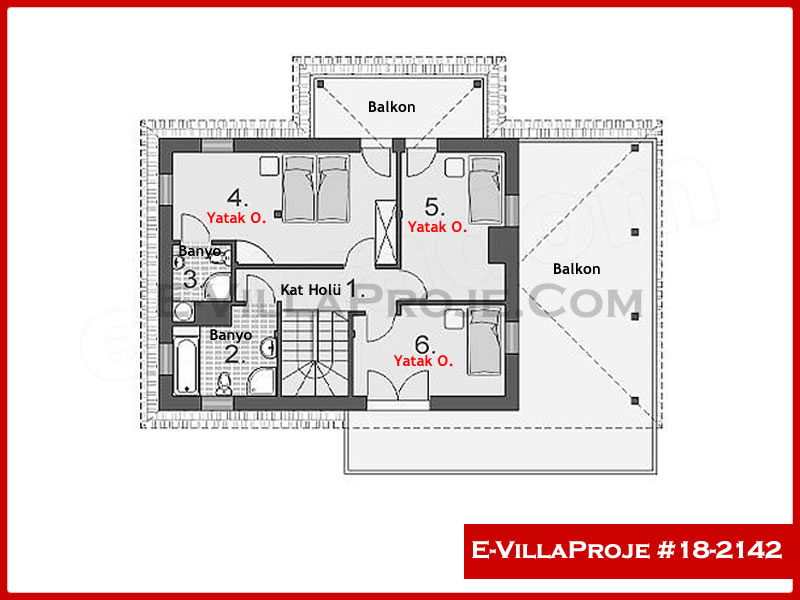 Model 18-2142 — 156 m², 2 storeys thumbnail 3