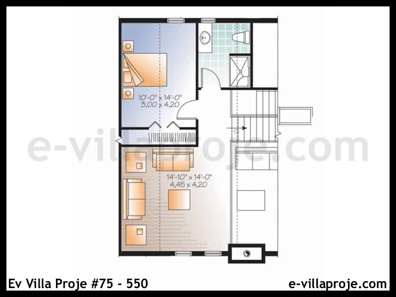 Model 75-550 — 157 m², 2 storeys thumbnail 3
