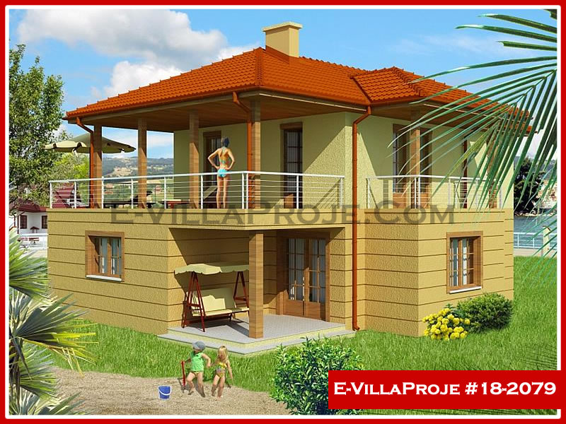 Model 18-2079 — 157 m², 2 storeys - 18-2079