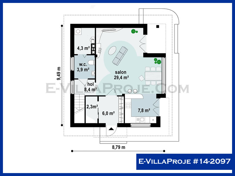 Model 14-2097 — 158 m², 2 storeys thumbnail 2