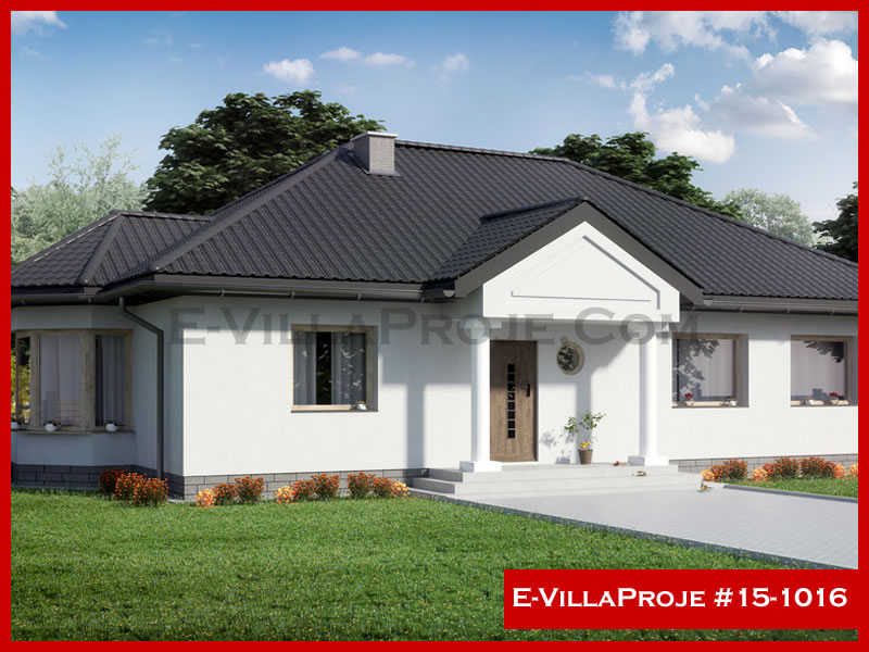 Model 15-1016 — 158 m², 1 storey - 15-1016
