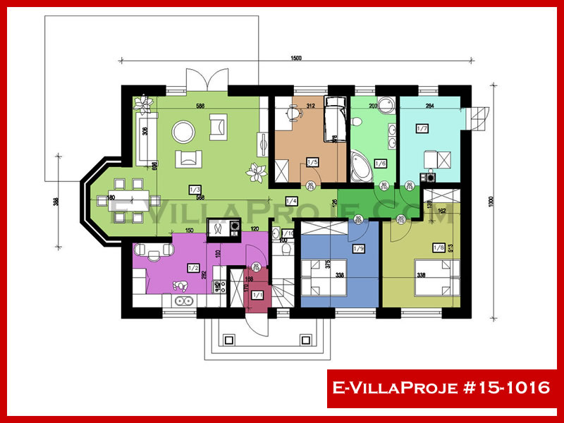 Model 15-1016 — 158 m², 1 storey thumbnail 2
