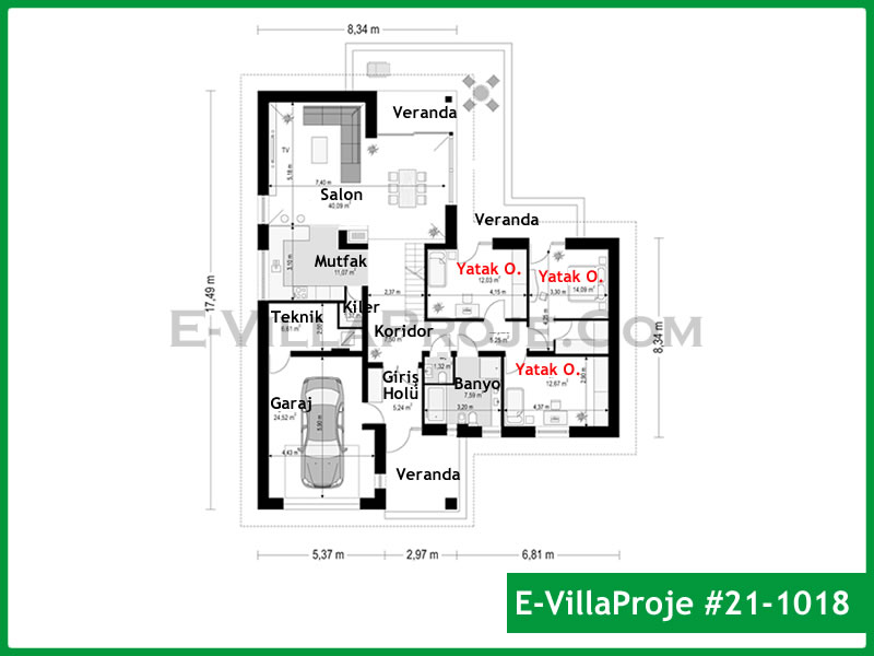 Model 21-1018 — 158 m², 1 storey thumbnail 2