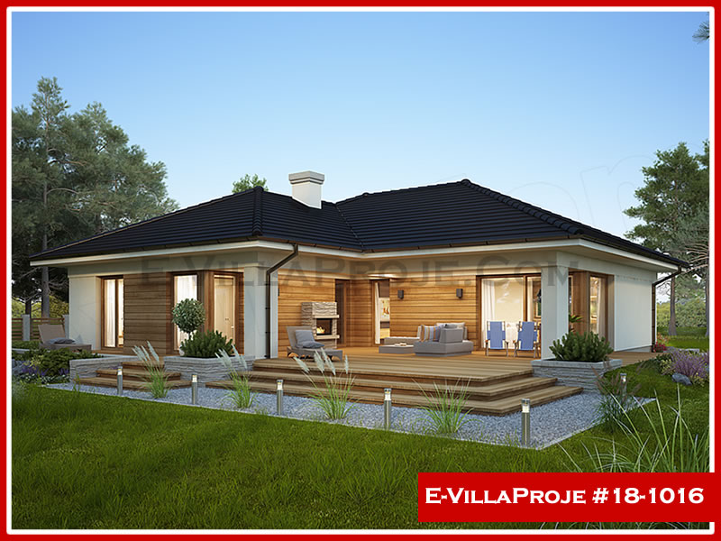Model 18-1016 — 158 m², 1 storey - 18-1016