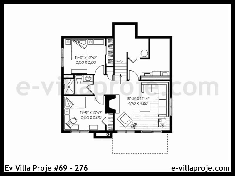Model 69-276 — 159 m², 2 storeys thumbnail 2