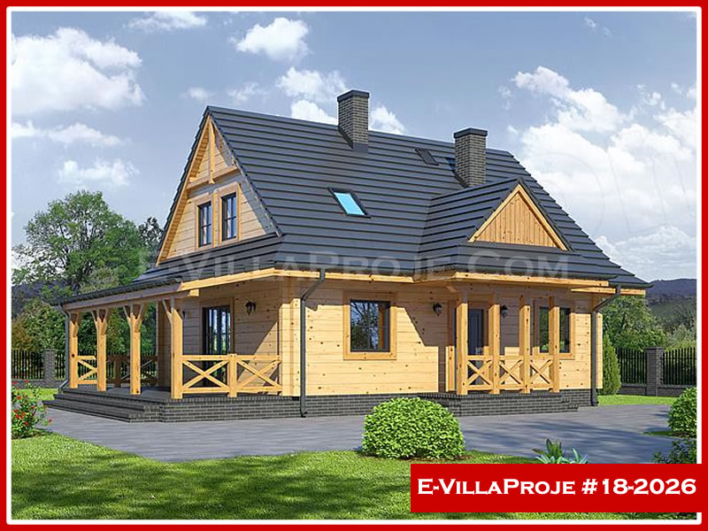 Model 18-2026 — 160 m², 2 storeys - 18-2026