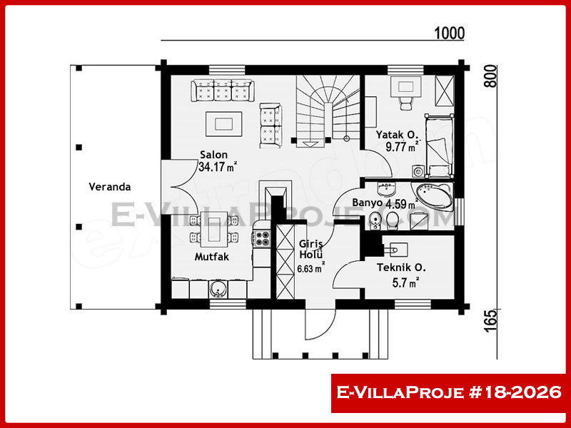 Model 18-2026 — 160 m², 2 storeys thumbnail 2