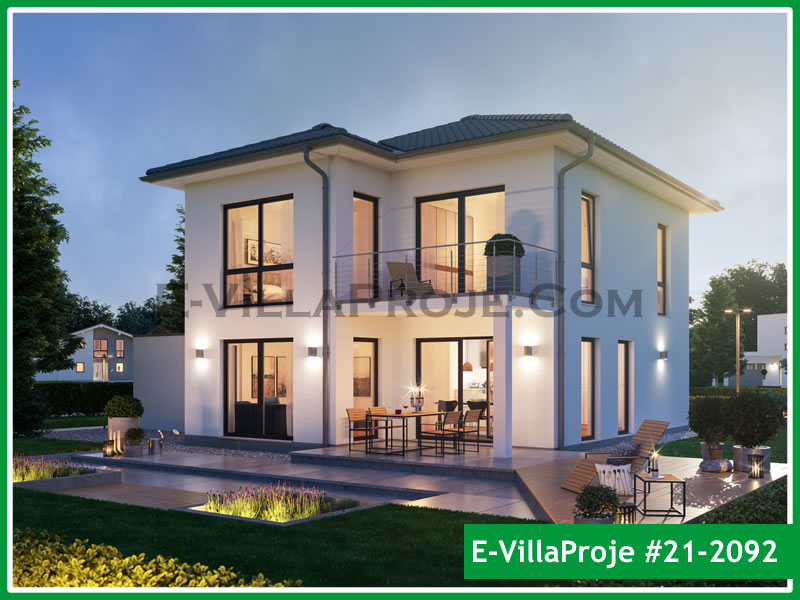 Model 21-2092 — 160 m², 2 storeys - 21-2092