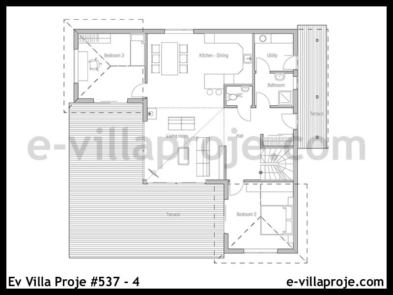 Model p-5711 — 160 m², 2 storeys thumbnail 2