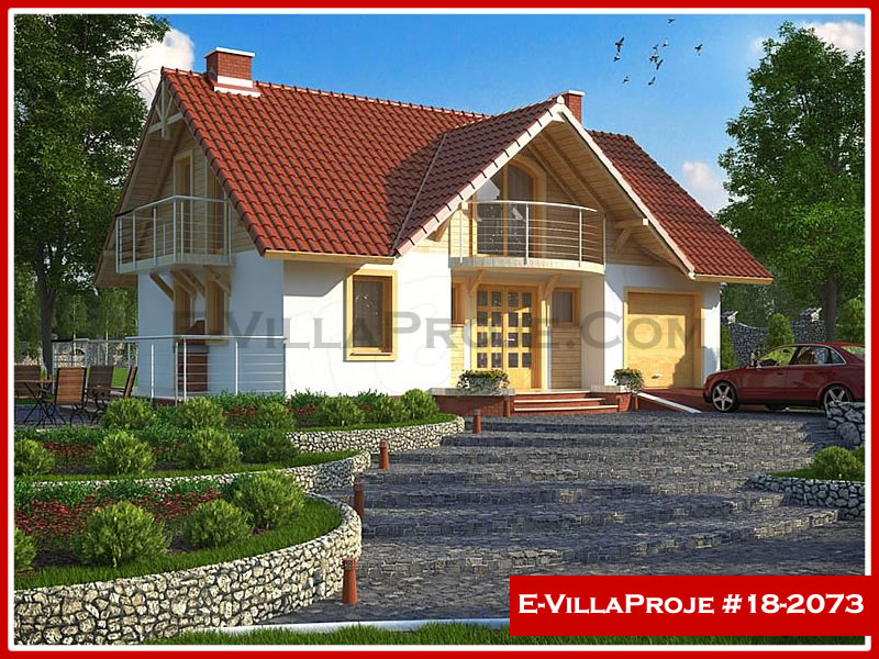 Model 18-2073 — 160 m², 2 storeys - 18-2073