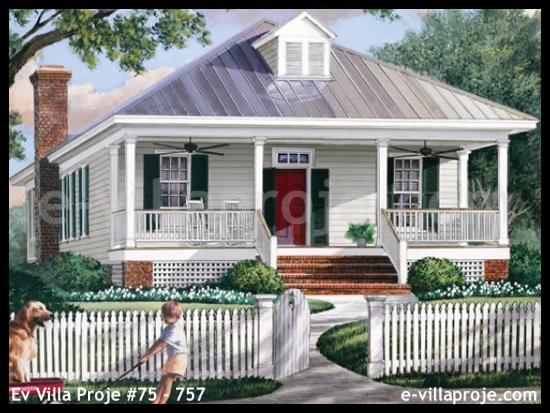 Model 75-757 — 160 m², 1 storey - 75-757