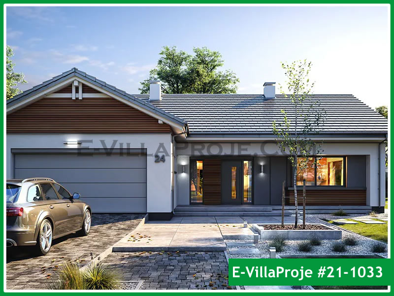 Model 21-1033 — 160 m², 1 storey - 21-1033