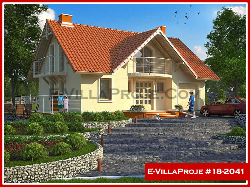 Model 18-2041 — 161 m², 2 storeys - 18-2041