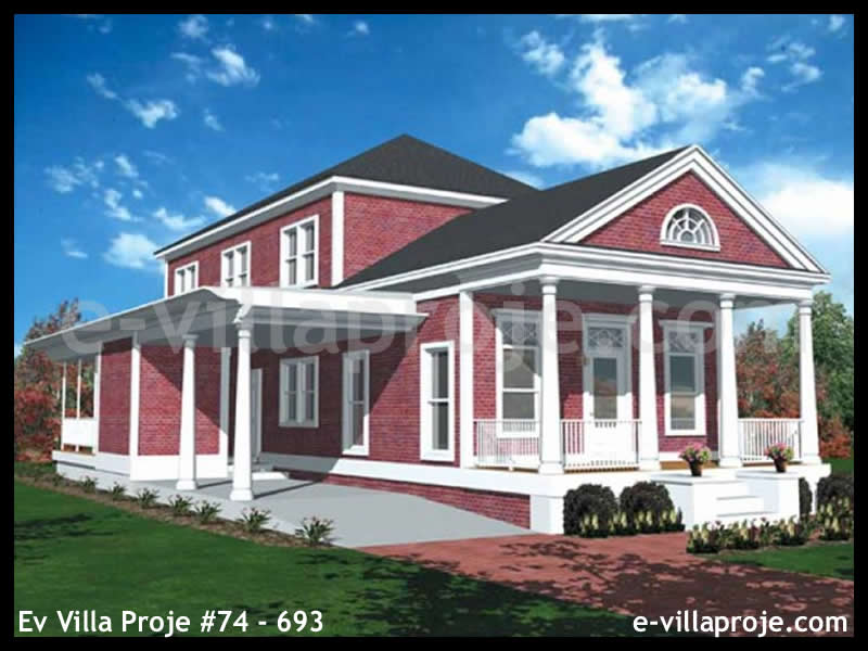 Model 74-693 — 161 m², 2 storeys - 74-693