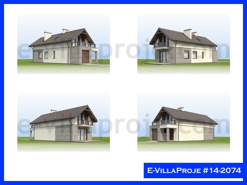 Model 14-2074 — 161 m², 2 storeys thumbnail 5