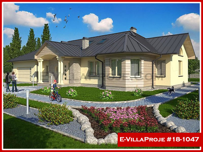 Model 18-1047 — 161 m², 1 storey - 18-1047