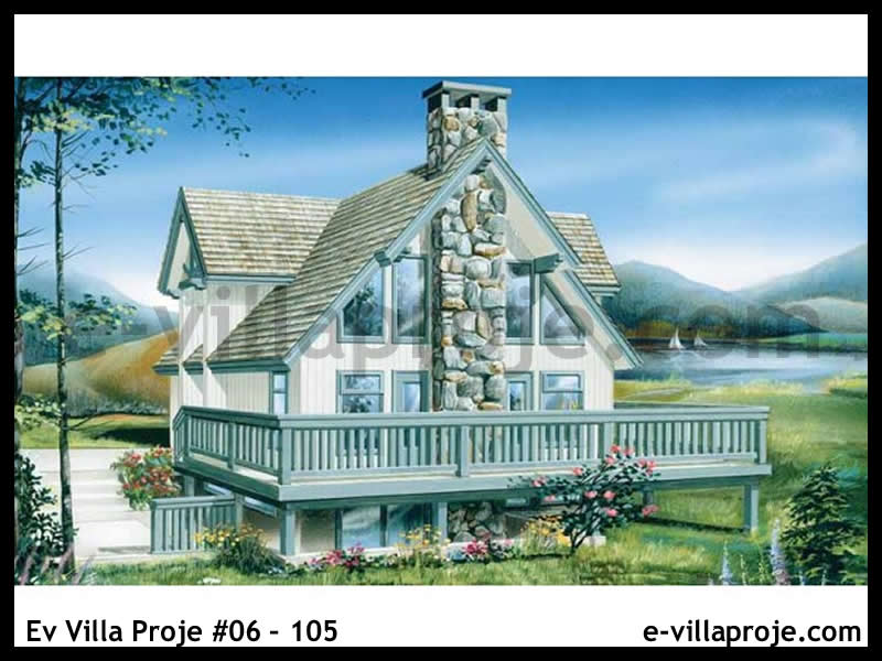 Model 06-105 — 162 m², 2 storeys - 06-105