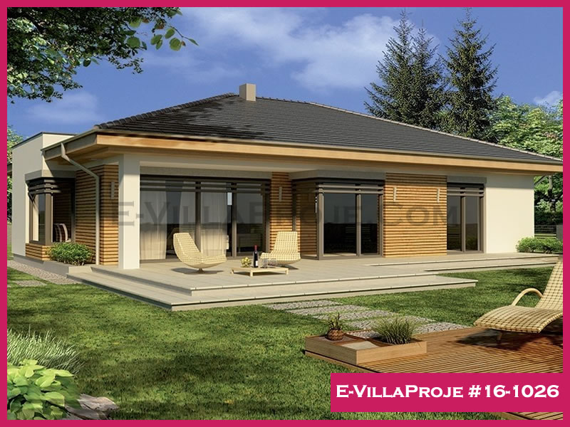 Model 16-1026 — 162 m², 1 storey - 16-1026