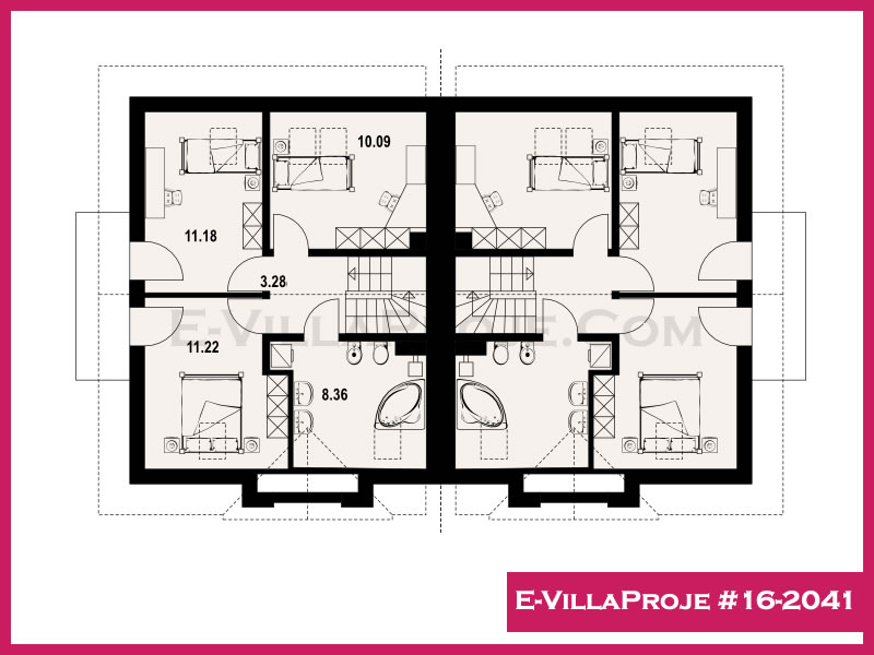 Model 16-2041 — 163 m², 2 storeys thumbnail 3