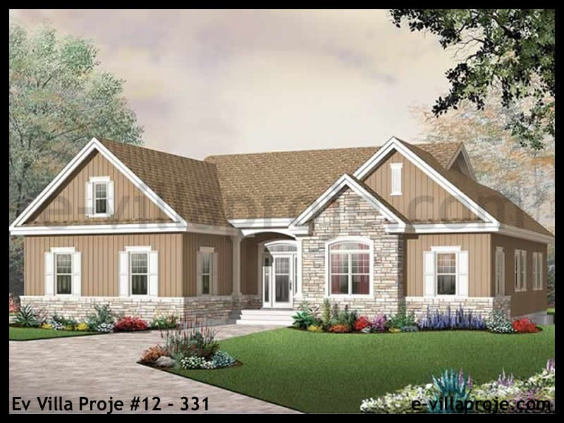 Model 12-331 — 163 m², 1 storey - 12-331