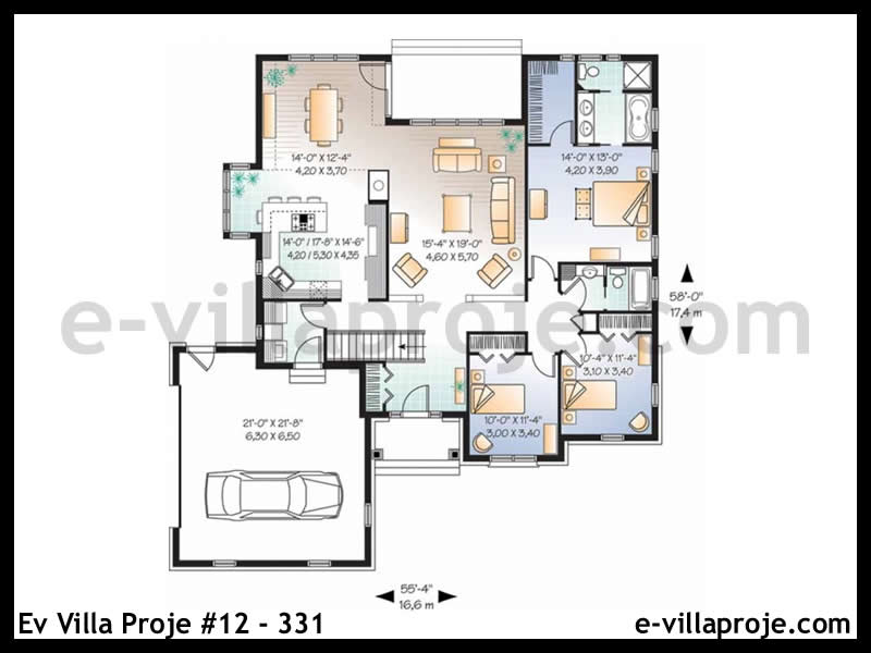 Model 12-331 — 163 m², 1 storey thumbnail 2