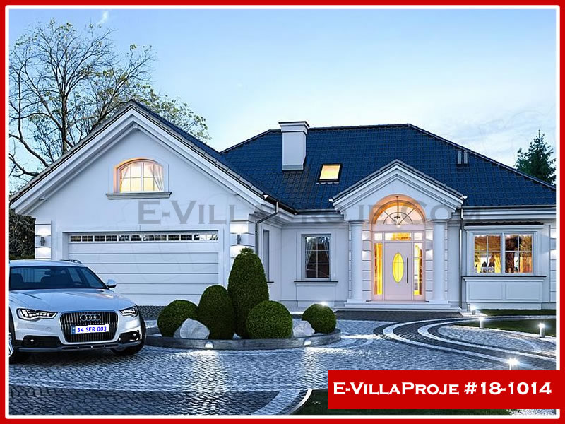 Model 18-1014 — 163 m², 1 storey - 18-1014