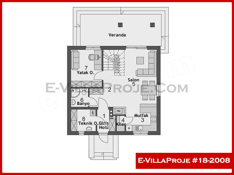 Model 18-2008 — 164 m², 2 storeys thumbnail 2