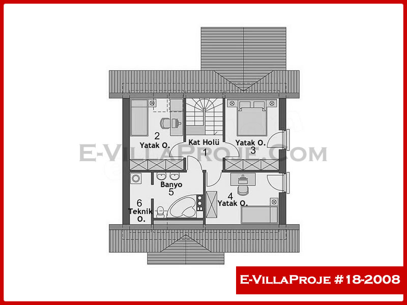 Model 18-2008 — 164 m², 2 storeys thumbnail 3
