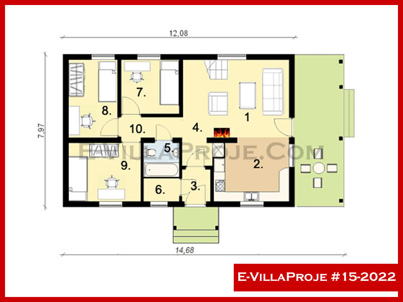 Model 15-2022 — 164 m², 2 storeys thumbnail 2