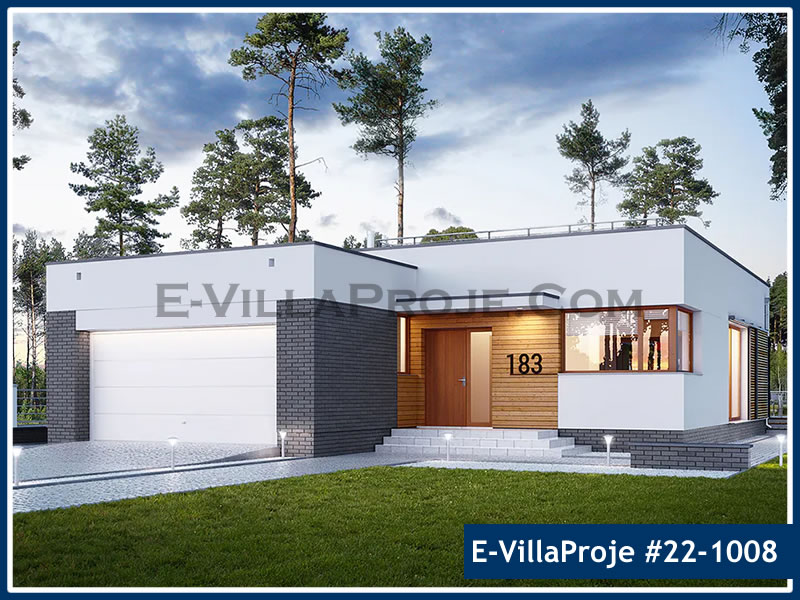 Model 22-1008 — 164 m², 1 storey