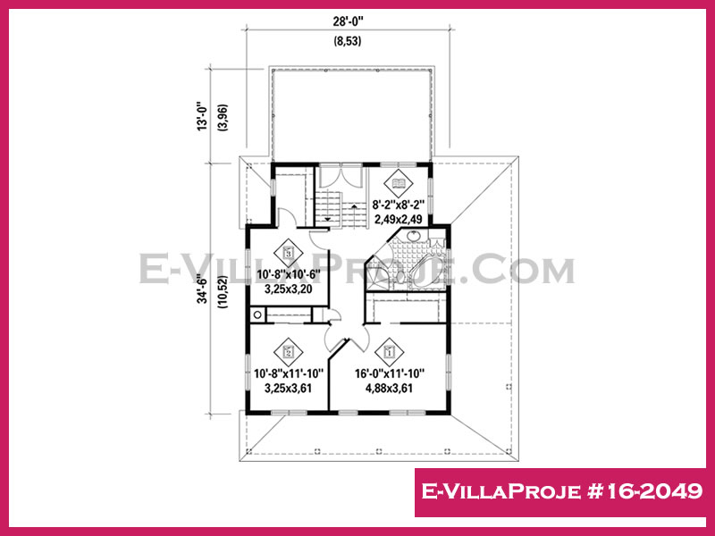 Model 16-2049 — 165 m², 2 storeys thumbnail 3