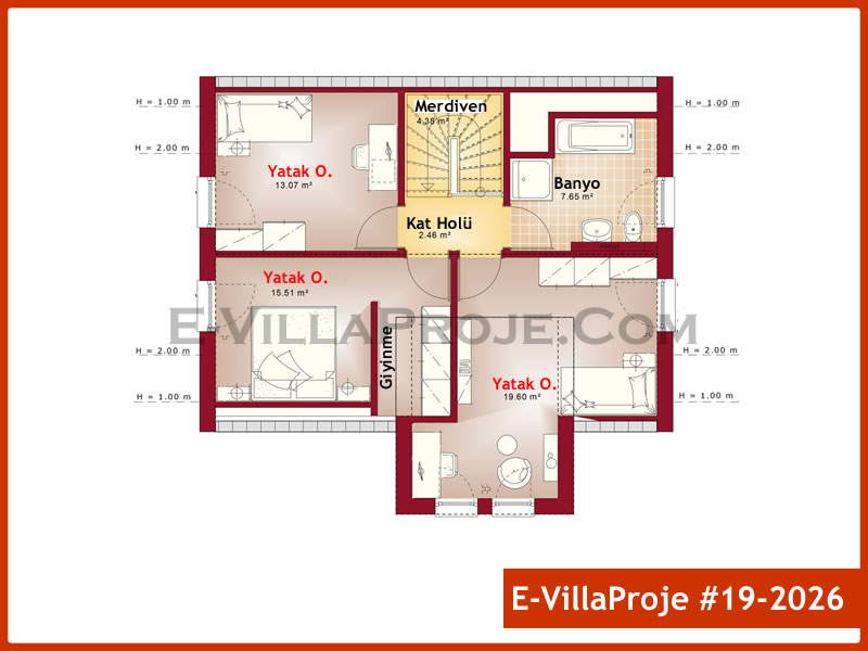 Model 19-2026 — 165 m², 2 storeys thumbnail 3