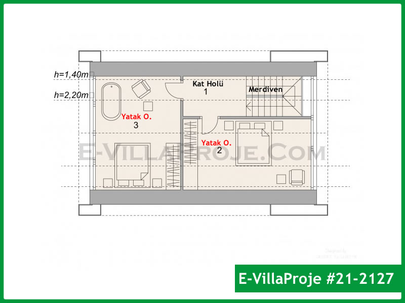 Model 21-2127 — 165 m², 2 storeys thumbnail 3